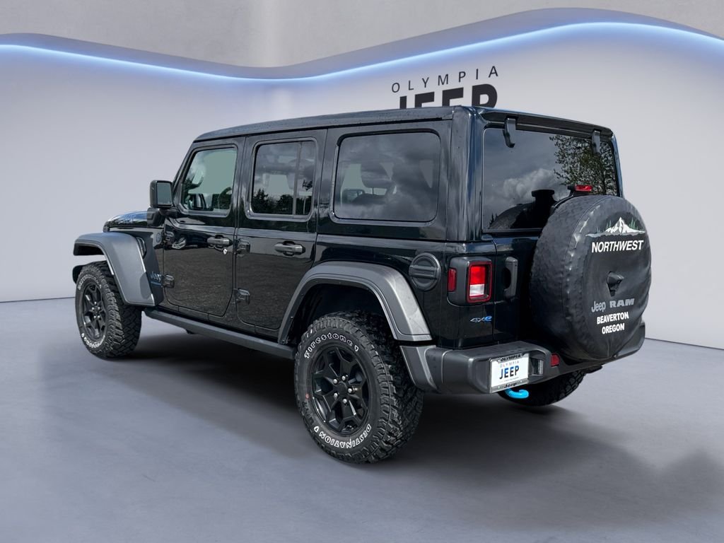 Used 2023 Black Jeep Willys 4xe image 3