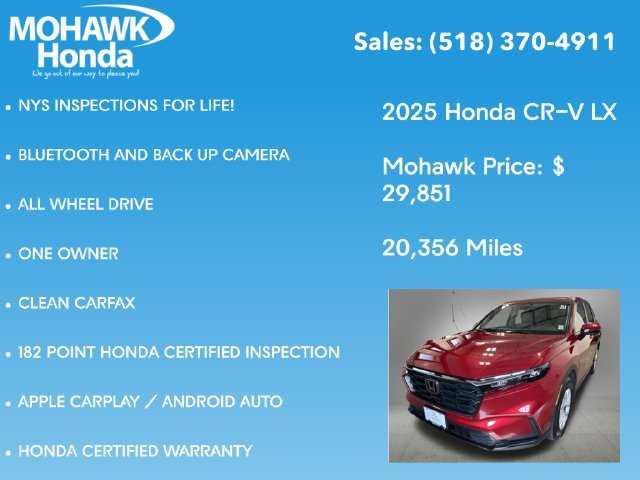 2025 Honda CR-V LX - Photo 8