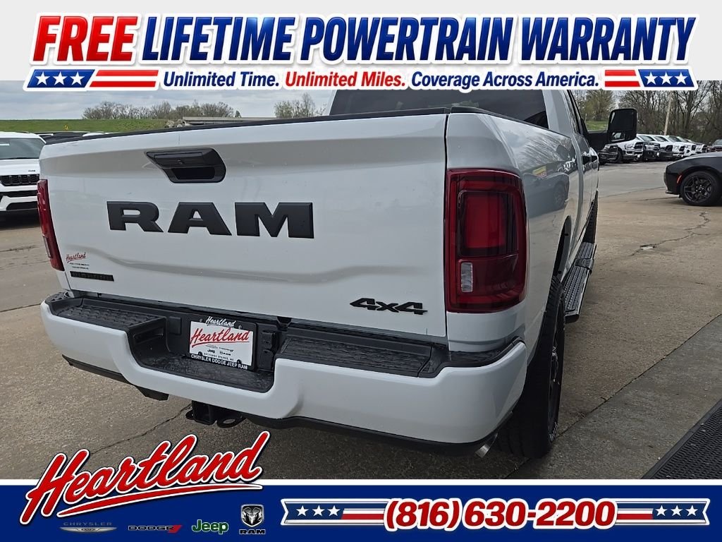New 2026 Bright White Clear-Coat Exterior Paint RAM Big Horn image 12