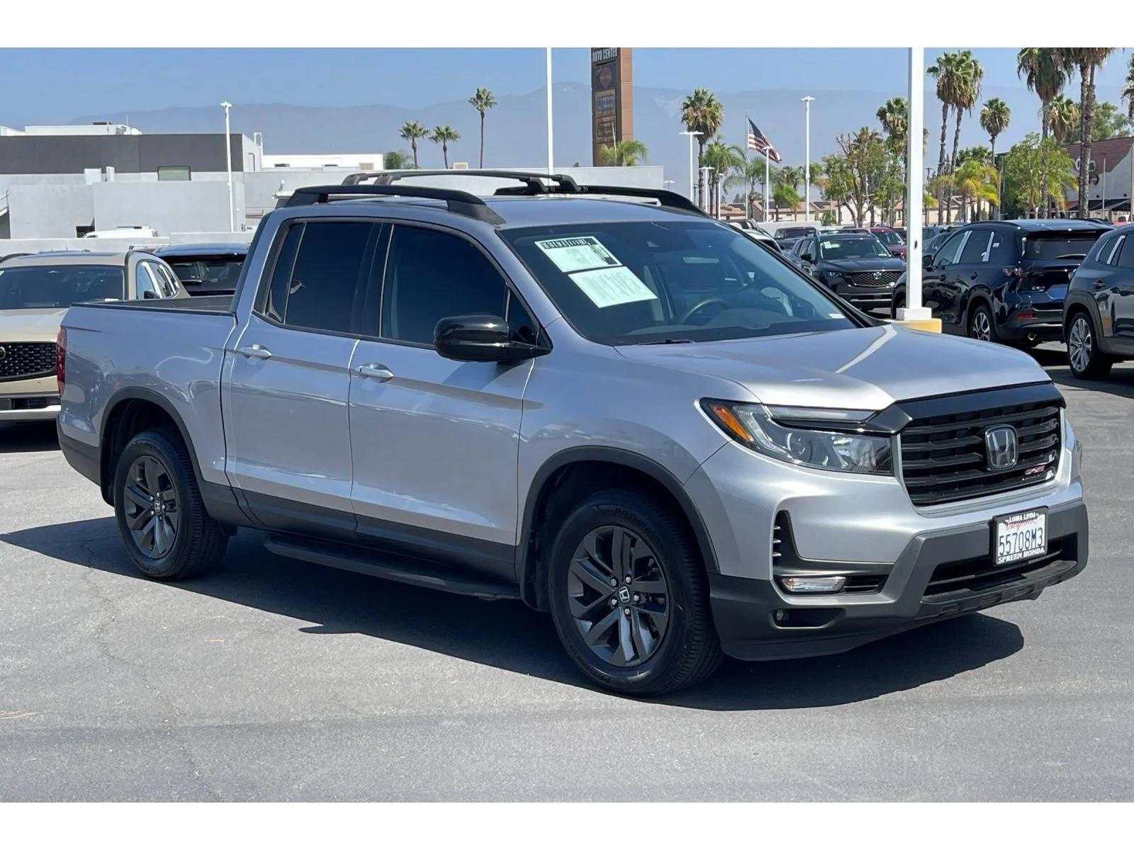 Used 2022 Lunar Silver Metallic Honda Sport image 8