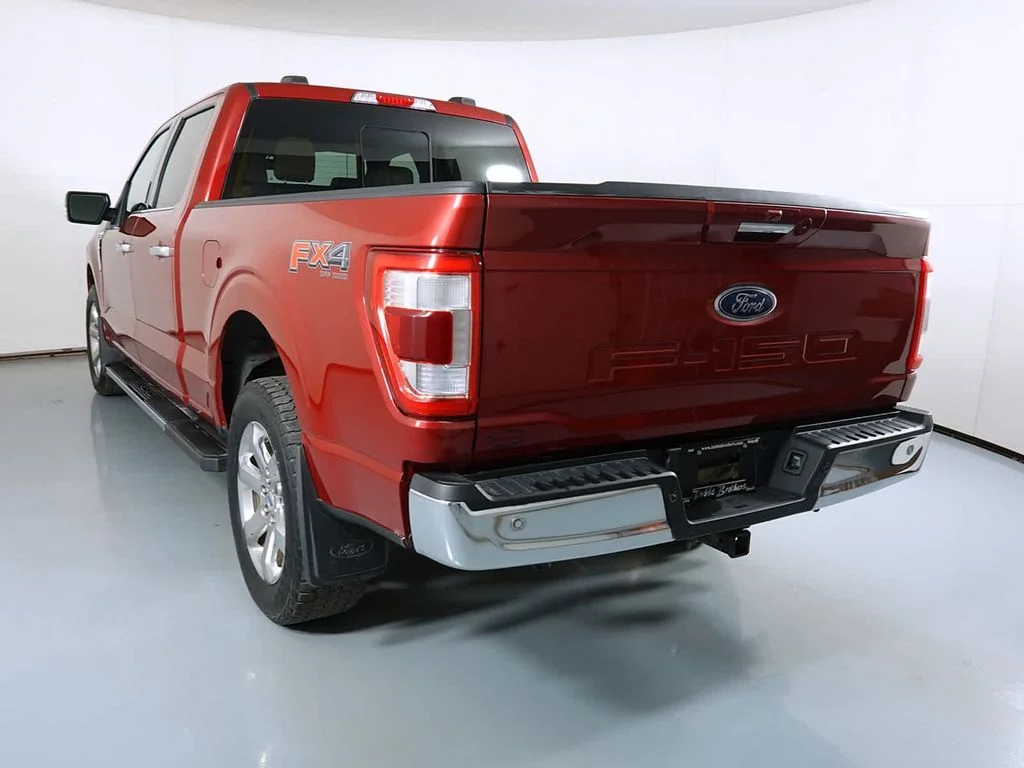 Used 2021 Red Ford Lariat image 5
