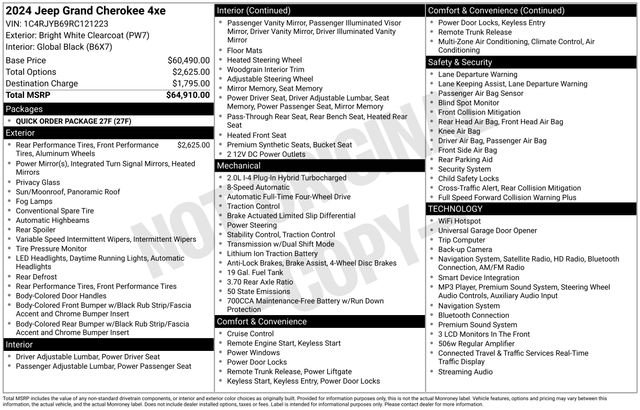 Used 2024 White Jeep 4xe image 23