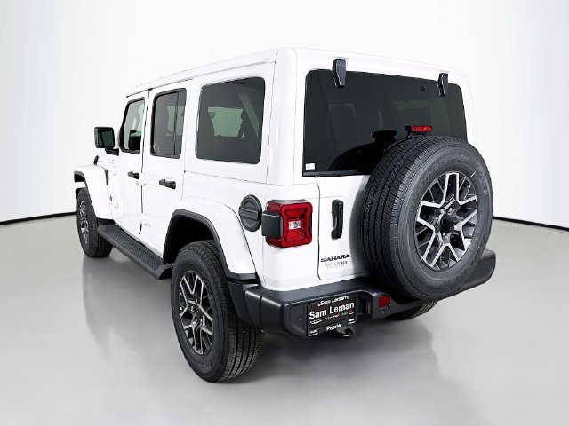 New 2026 Bright White Clear-Coat Exterior Paint Jeep Sahara image 5