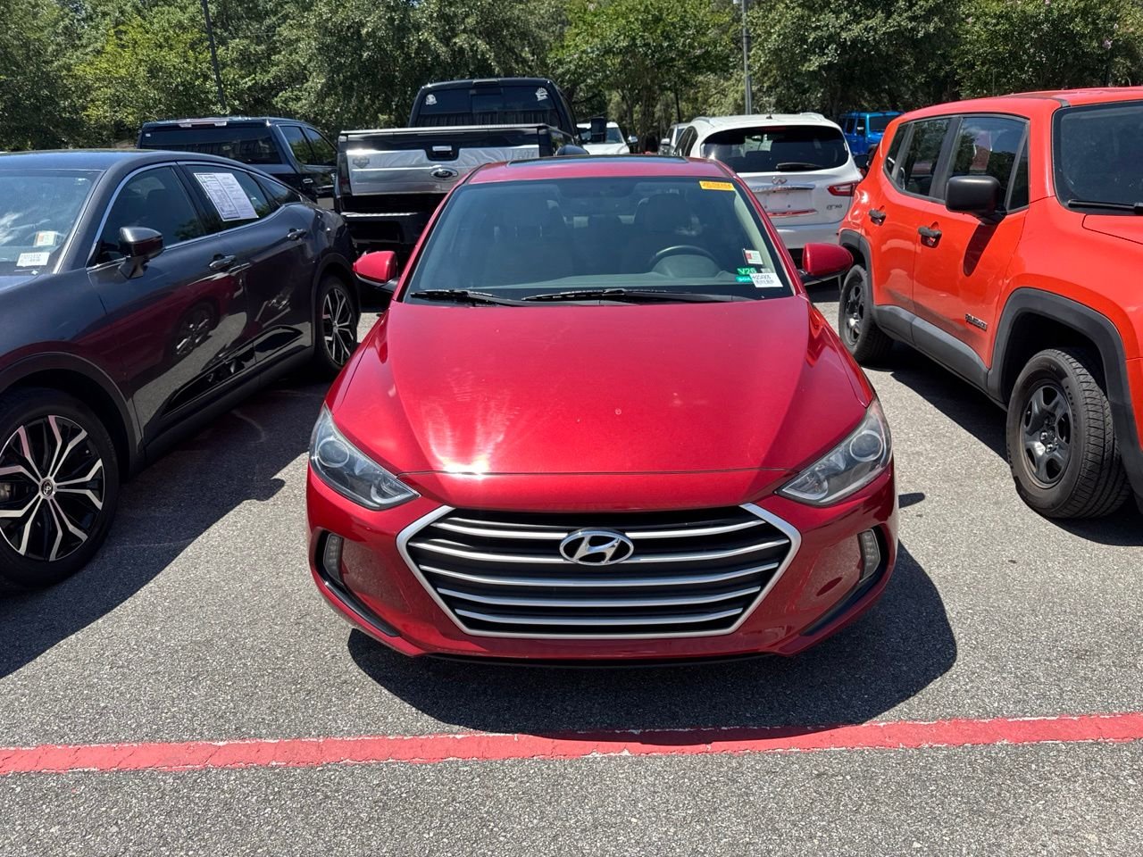 Used 2017 Red Hyundai Value Edition image 8