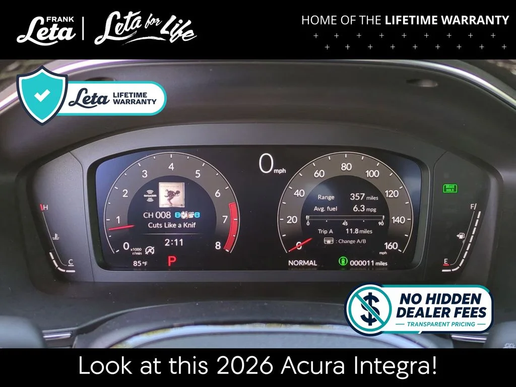 New 2026 Blue Acura A-Spec Tech Package image 20