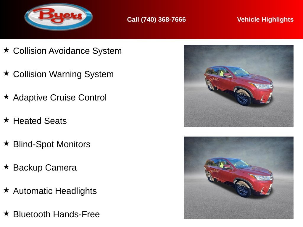 Used 2018 Ooh La La Rouge Mica Toyota XLE image 11