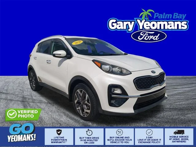 Certified Used 2020 Snow White Pearl Kia EX image 1