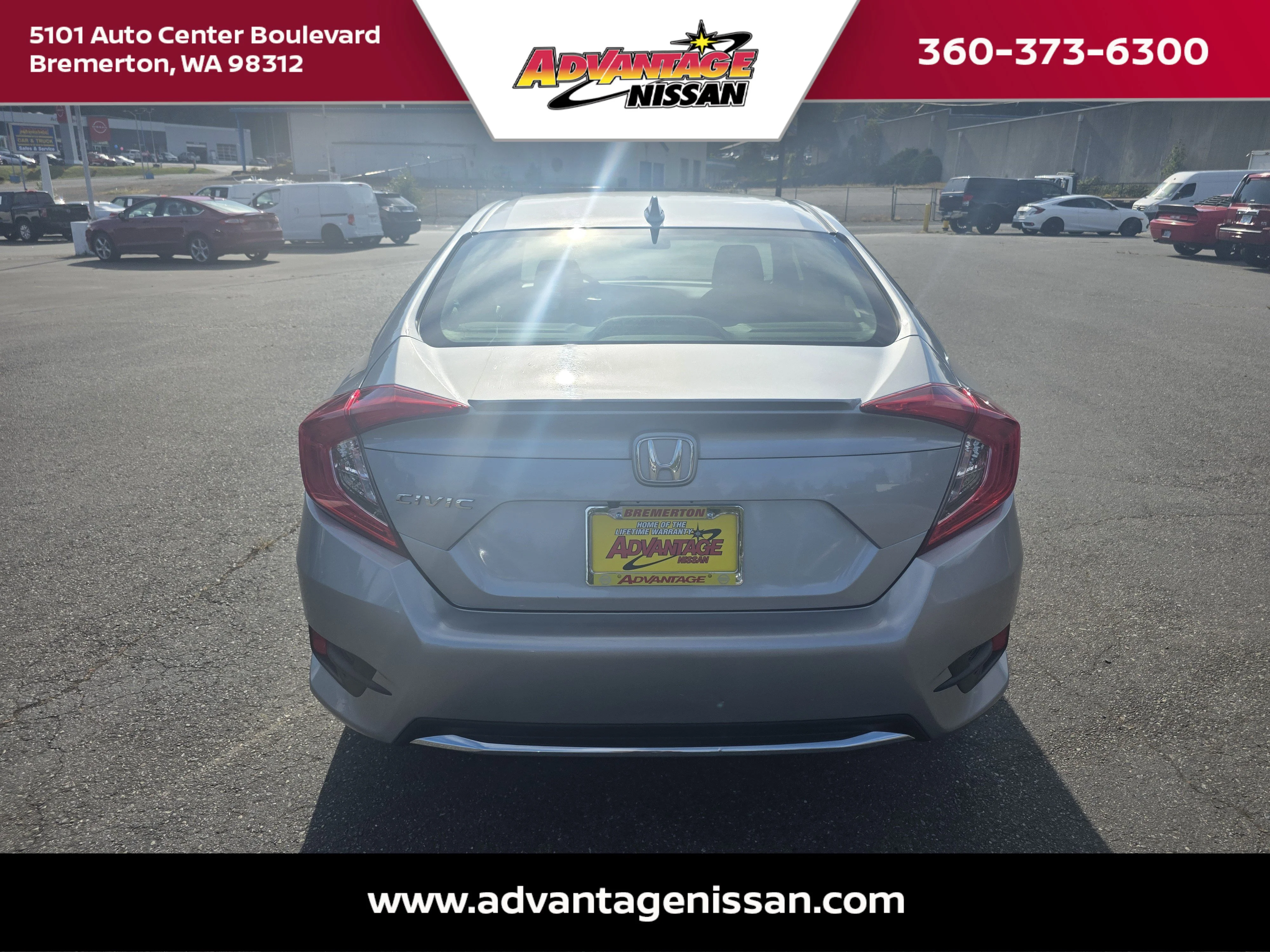 Used 2019 Silver Honda EX image 4