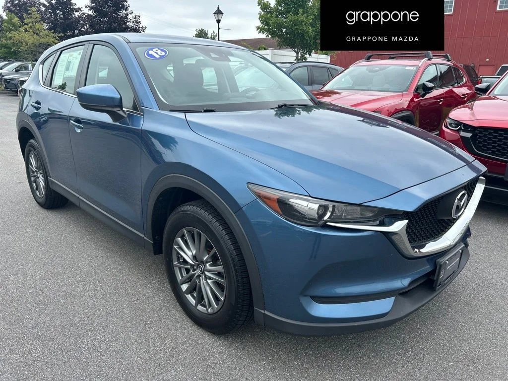 Used 2018 Blue Mazda Sport image 1