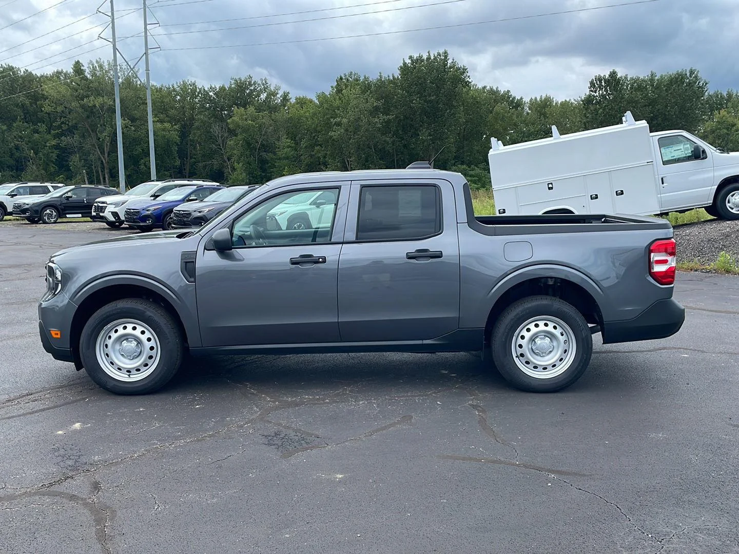 New 2026 Carbonized Gray Metallic Ford XL image 2