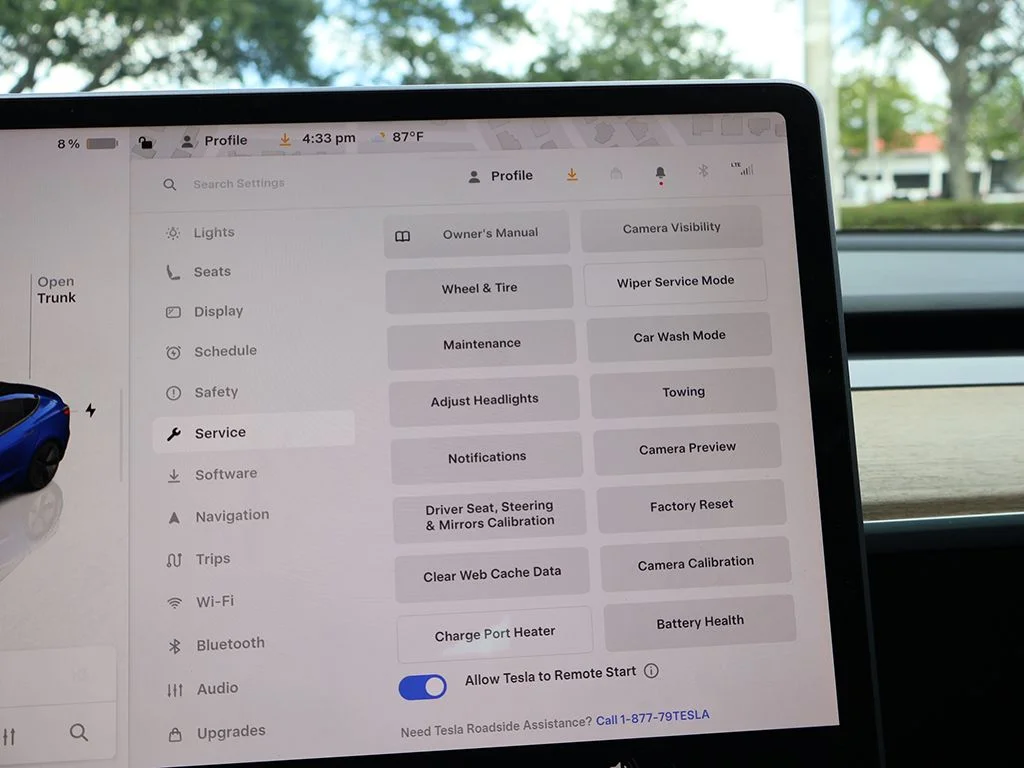 Used 2023 Blue Tesla Base image 46