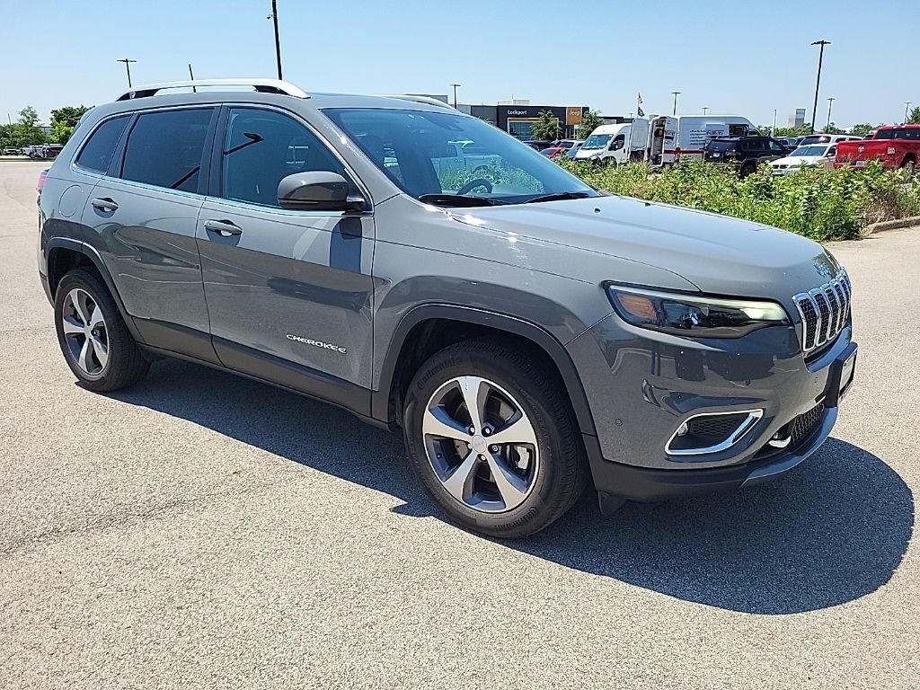 Certified Used 2021 Gray Jeep Limited image 7