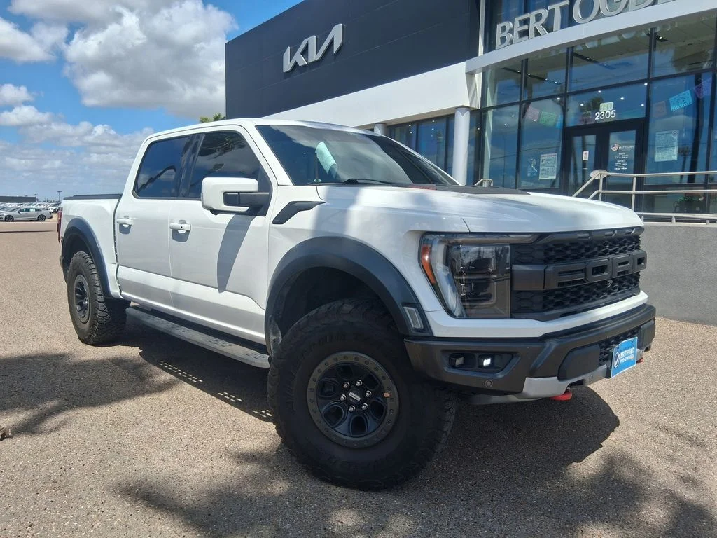Used 2021 White Ford Raptor image 1