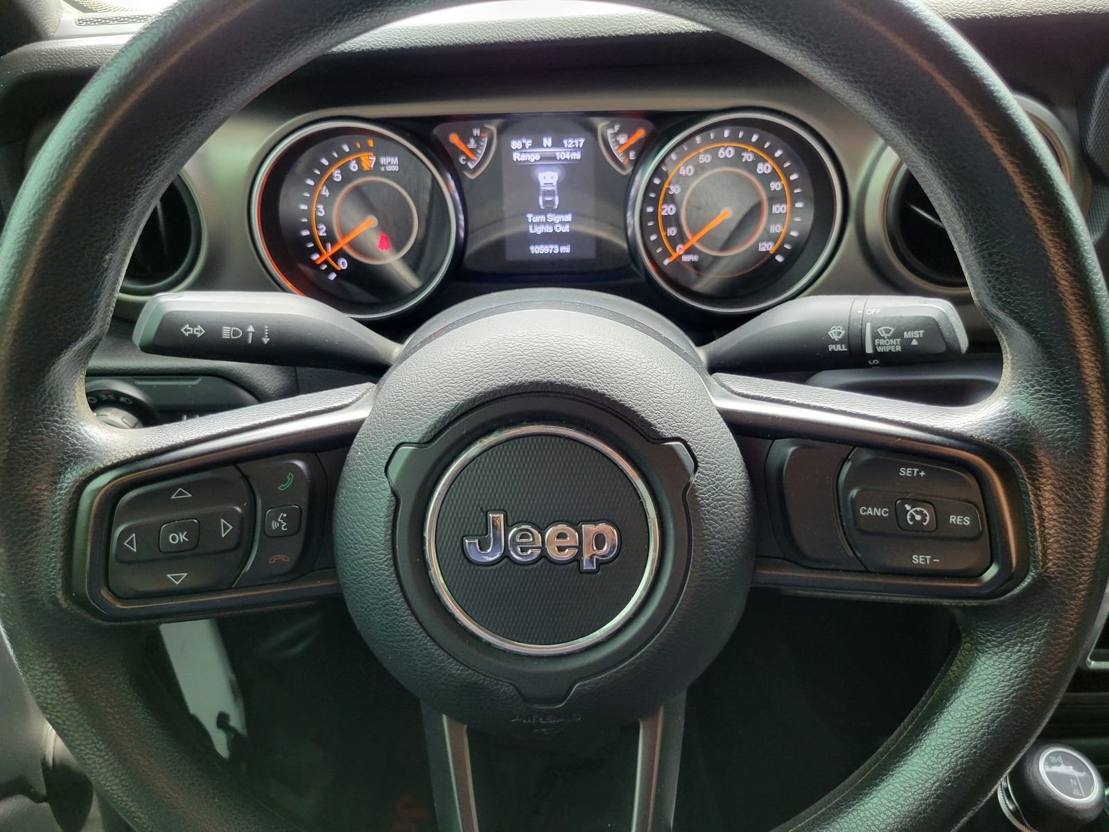 Used 2019 White Jeep Unlimited Sport image 13