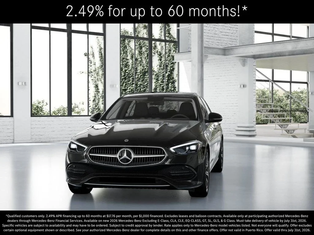 New 2026 Black Mercedes-Benz C 300 image 42