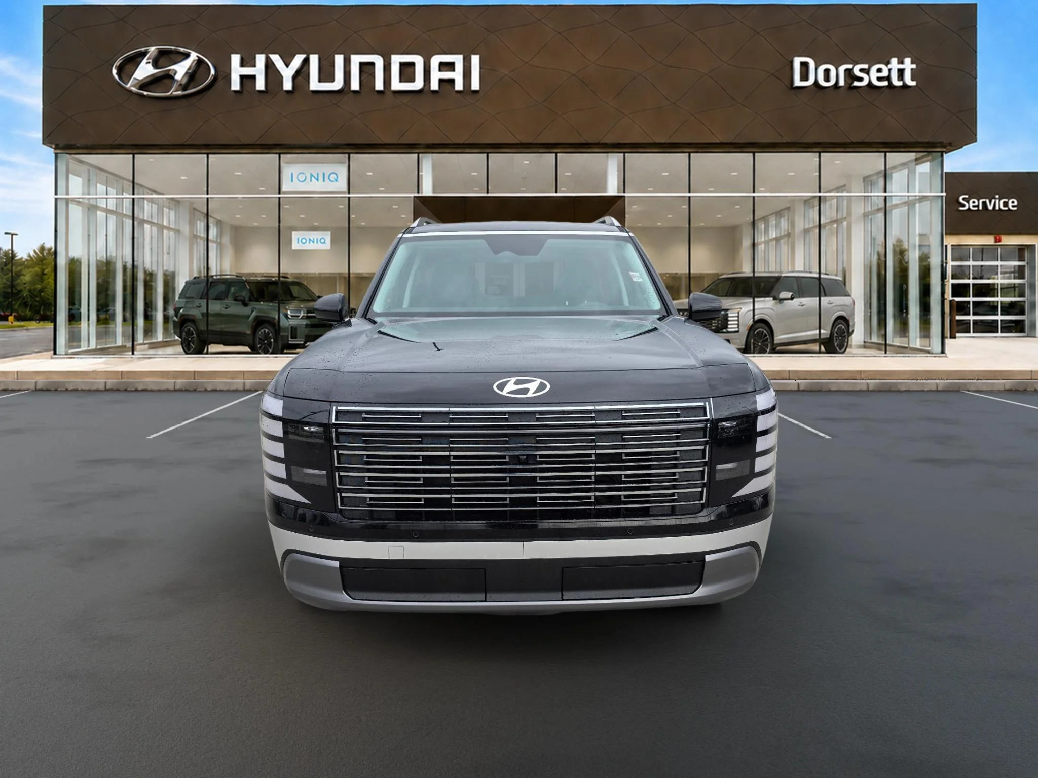 New 2027 Abyss Black Pearl Hyundai SEL Premium 7P image 9