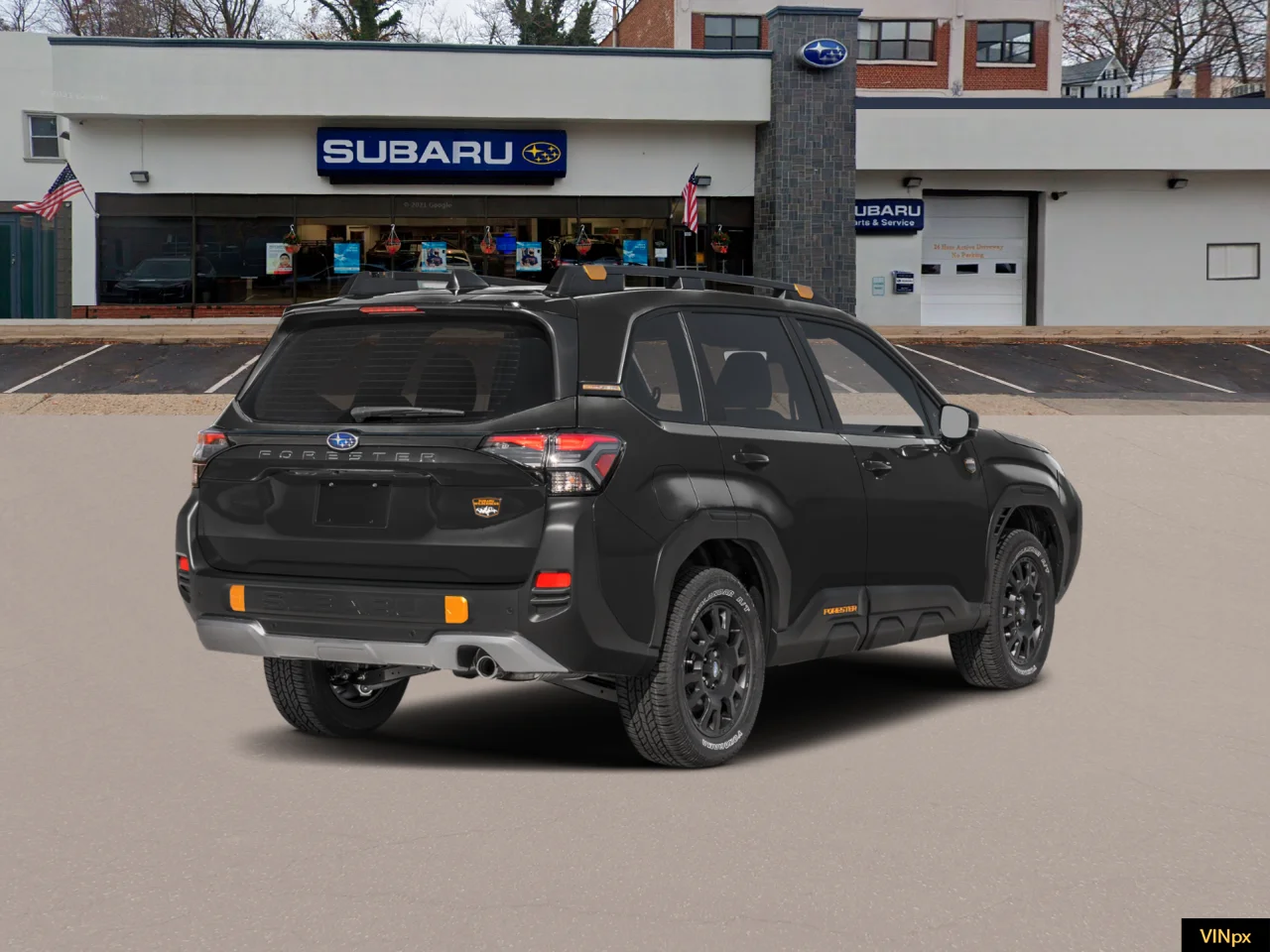 New 2026 Crystal Black Silica Subaru Wilderness image 2