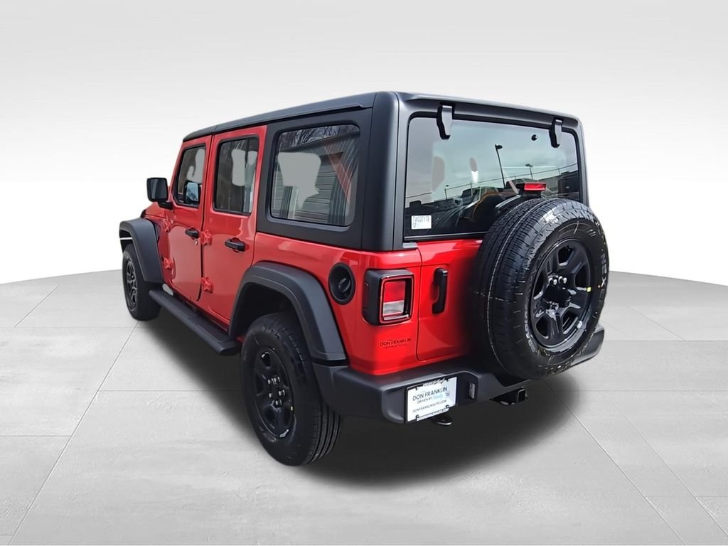 New 2026 Firecracker Red Clear-Coat Exterior Paint Jeep Sport image 8