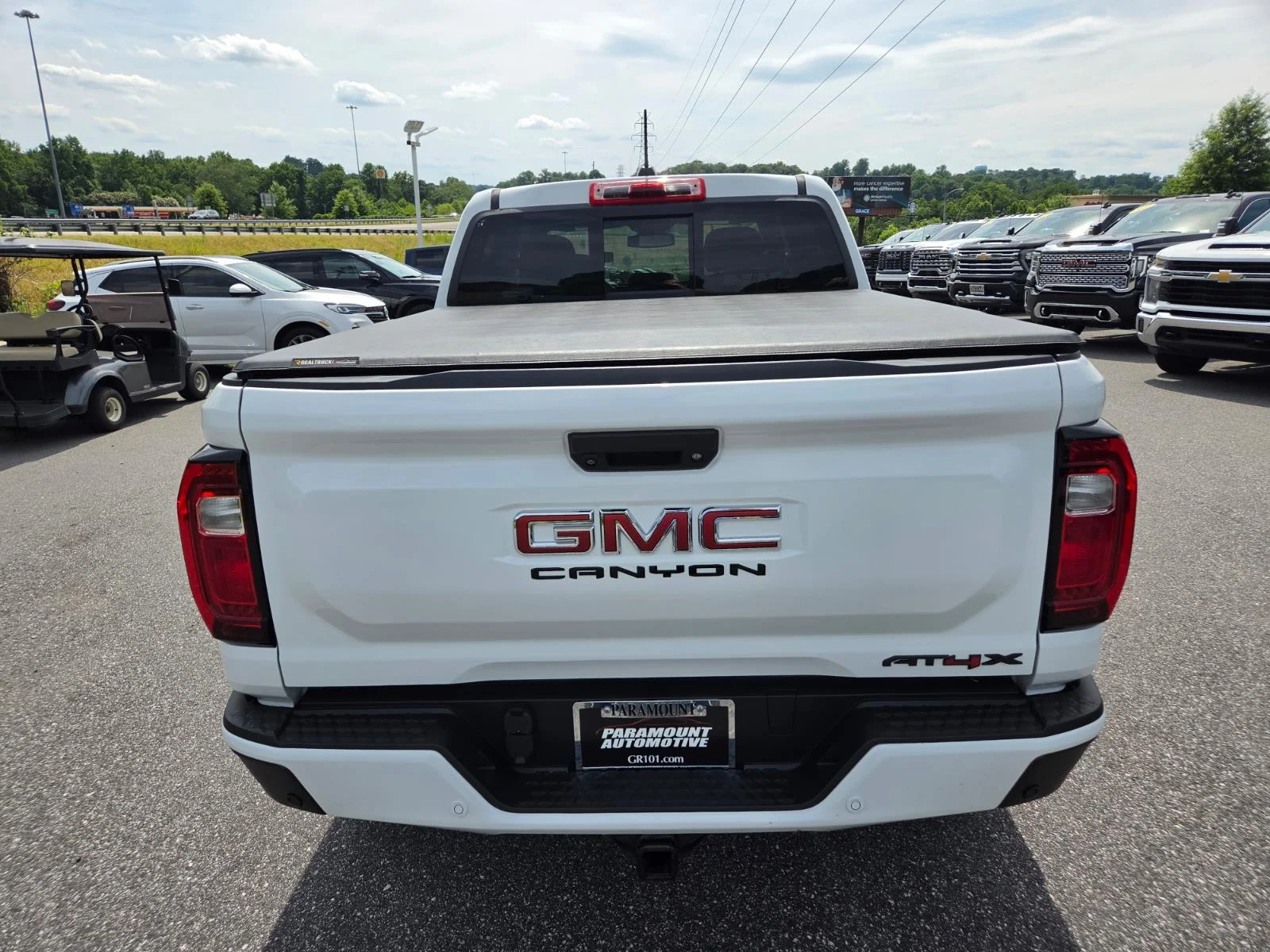 Used 2024 Summit White GMC AT4X image 7
