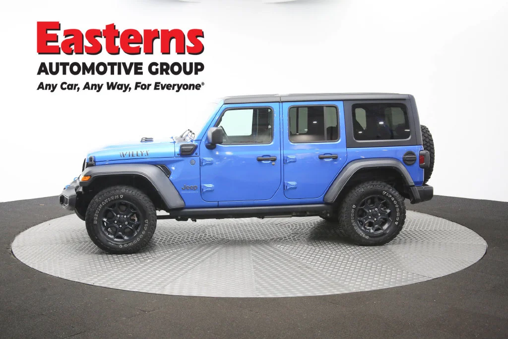 Used 2023 Blue Jeep Willys 4xe image 55