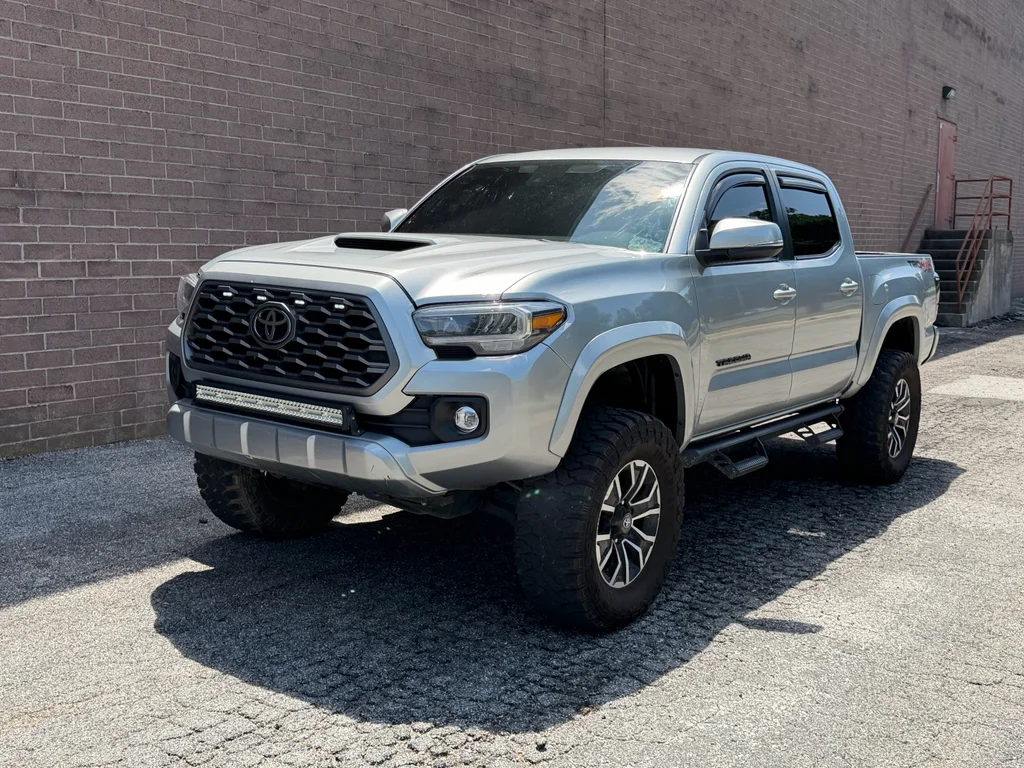 Used 2023 Celestial Silver Metallic Toyota TRD Sport image 1