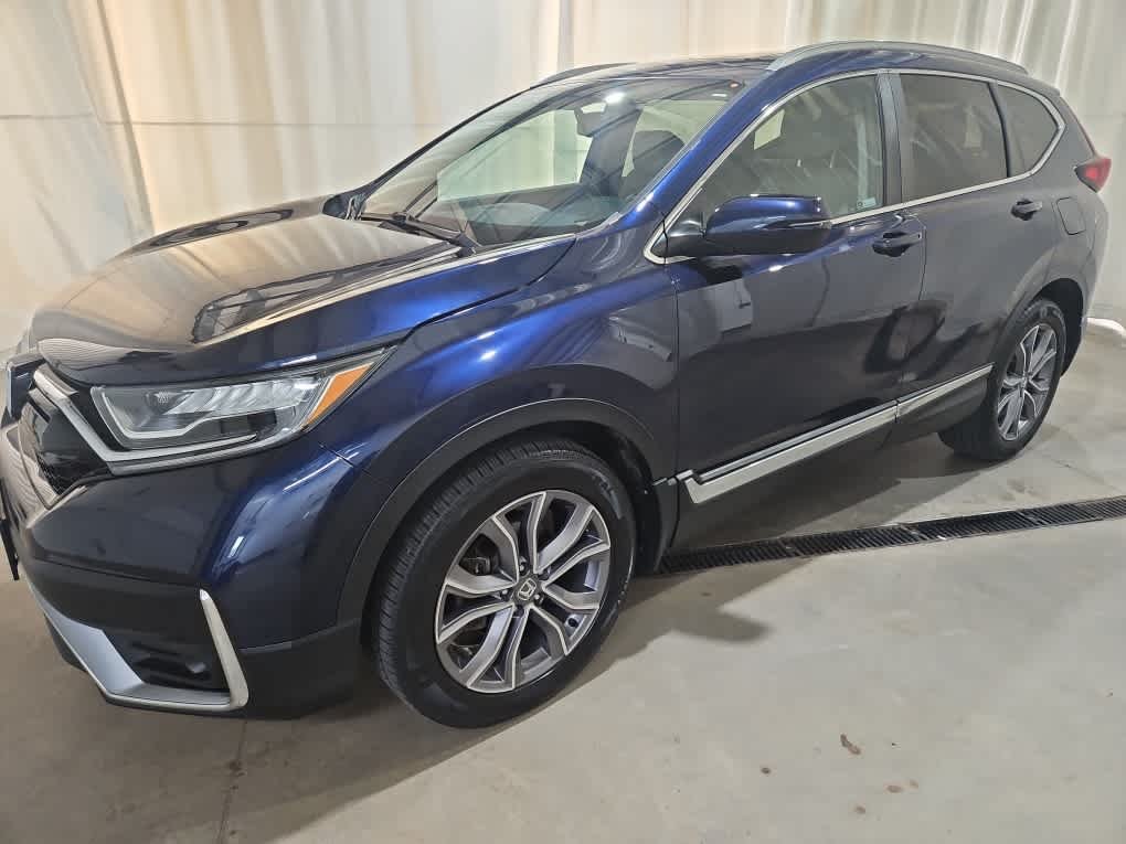 Used 2020 Obsidian Blue Pearl Honda Touring image 2