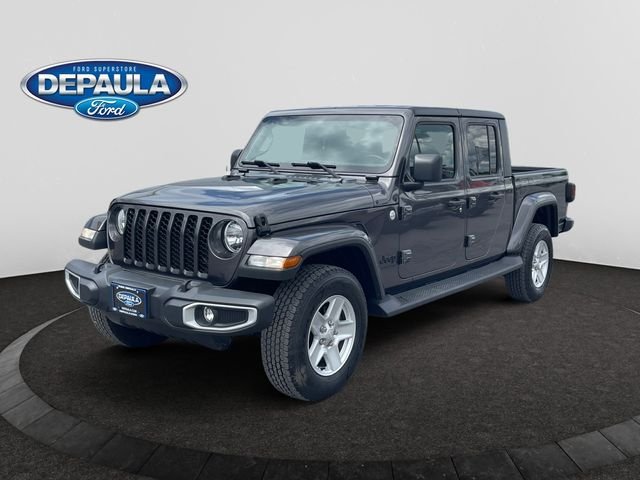 Used 2021 Gray Jeep Sport image 1