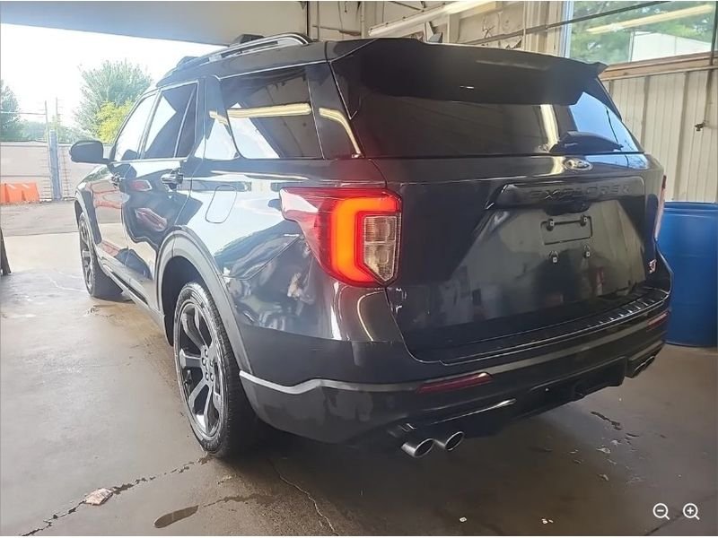 Used 2022 Stone Blue Metallic Ford ST image 2