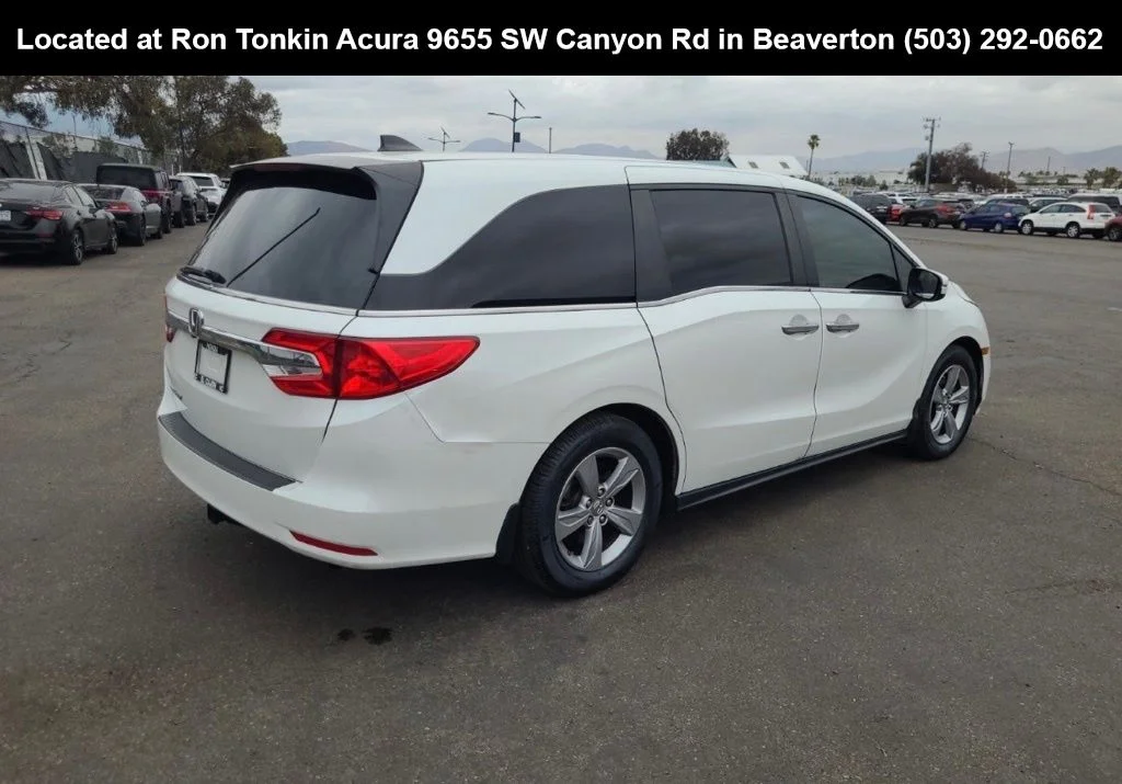Used 2020 Platinum White Pearl Honda EX-L image 3