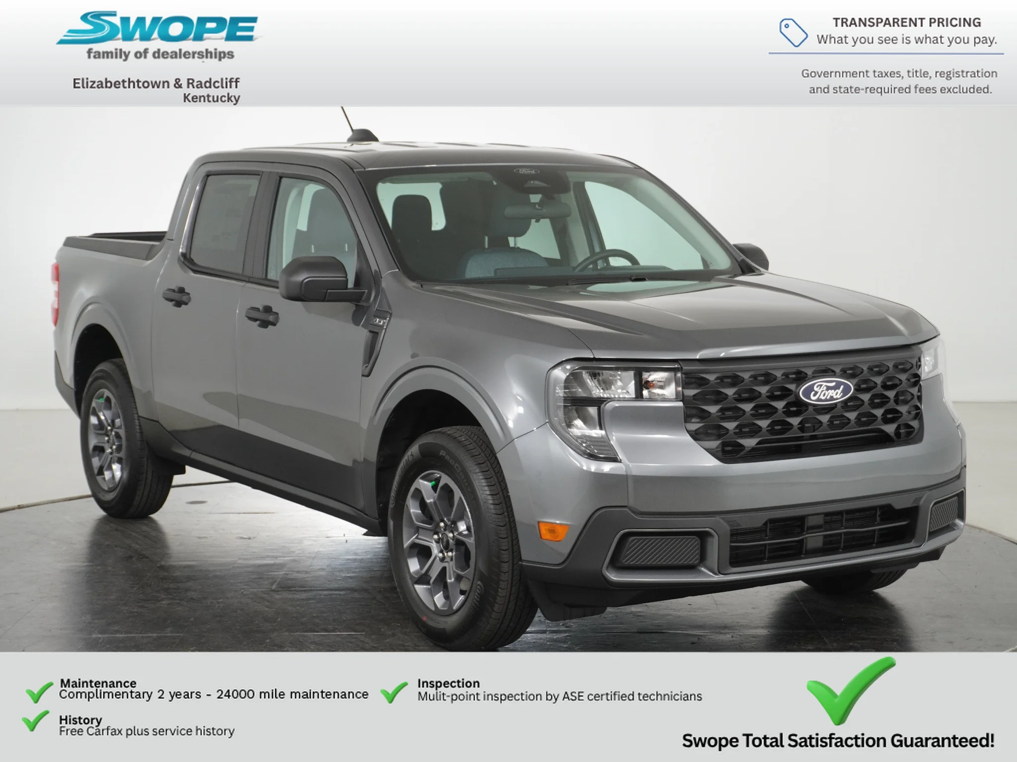 New 2026 Carbonized Gray Metallic Ford XLT image 1