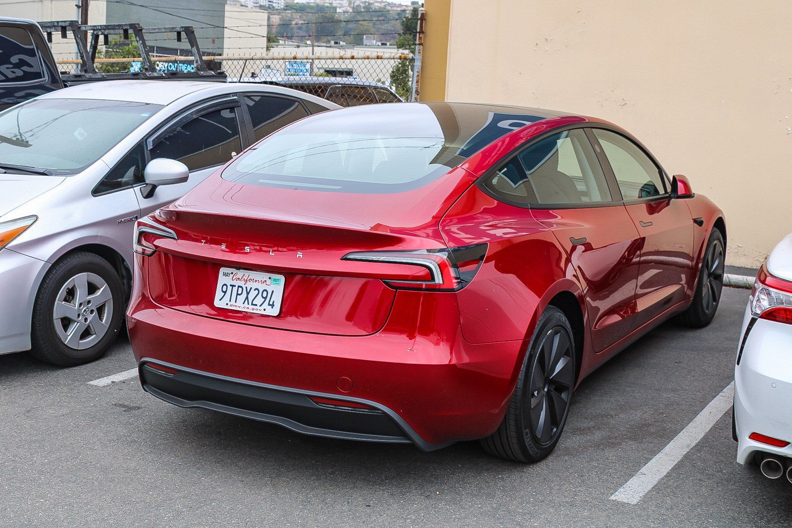 Used 2025 Ultra Red Tesla Long Range image 6