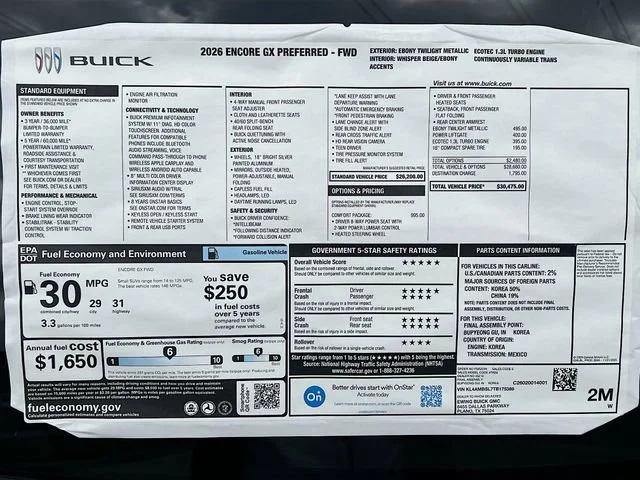 2026 Buick Encore GX Preferred - Photo 21