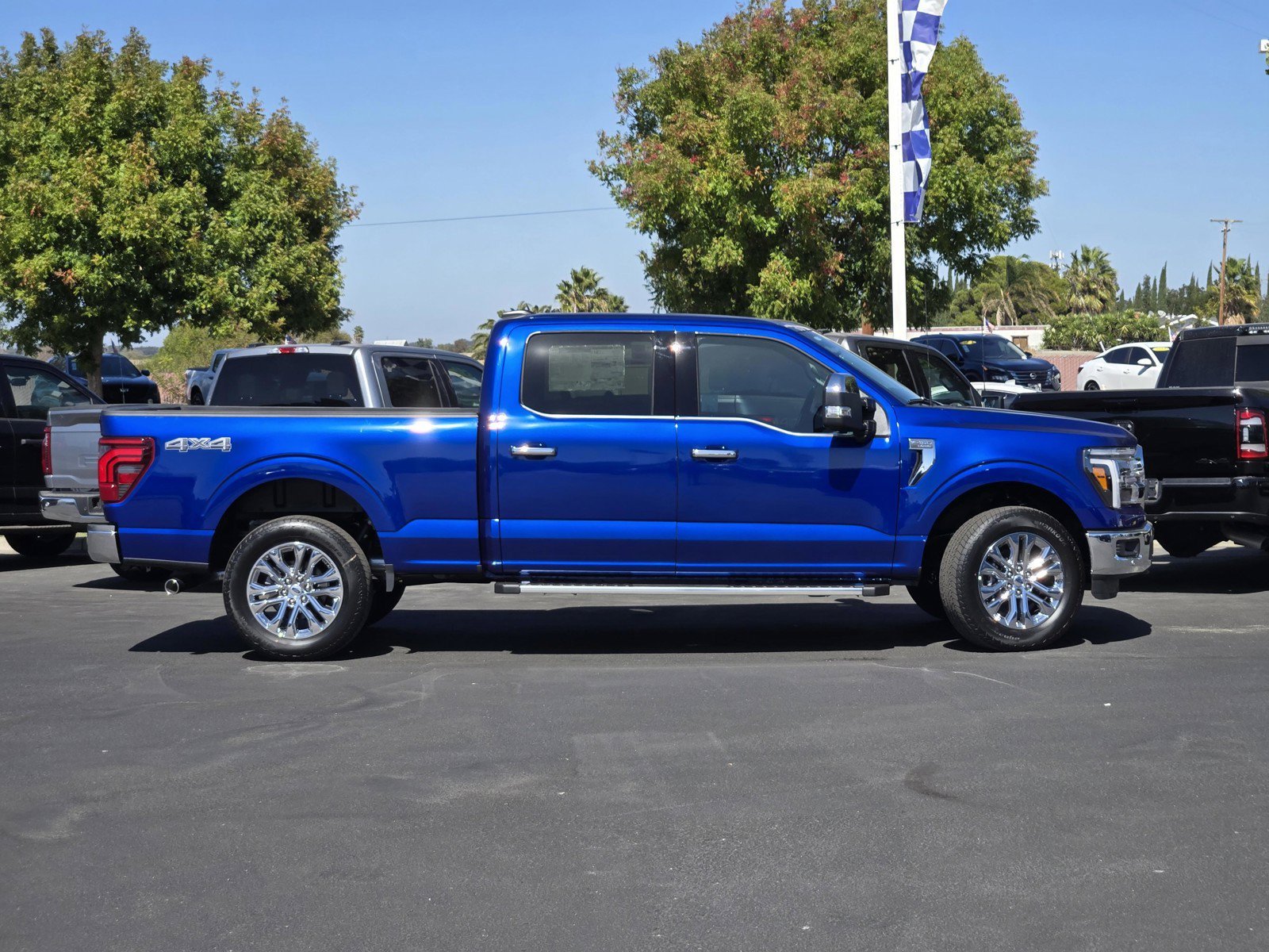 New 2026 Argon Blue Metallic Ford Lariat® image 3