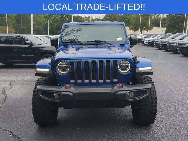 Used 2019 Blue Jeep Unlimited Rubicon image 8