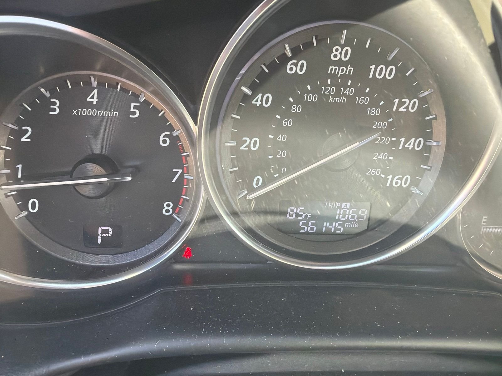 Used 2014 Red Metallic Mazda Touring image 1