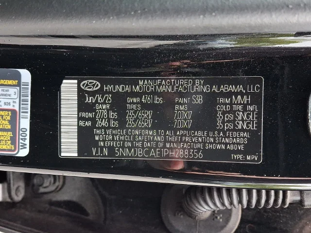Used 2023 Black Hyundai SEL image 26