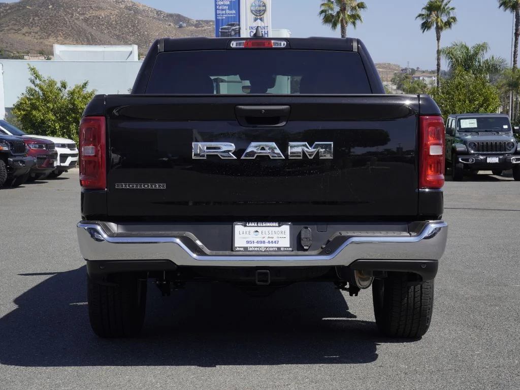 New 2026 Diamond Black Crystal Pearl-Coat Exterior Paint RAM Big Horn/Lone Star image 5