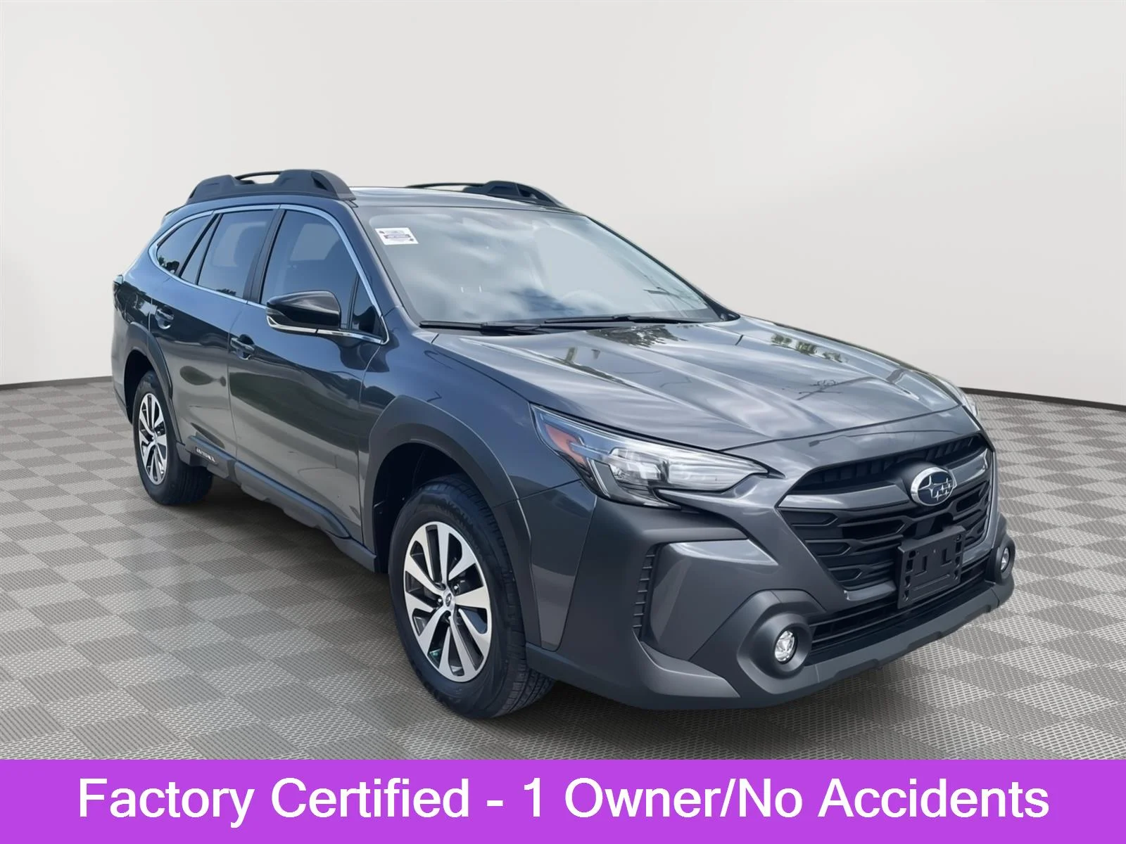 Certified Used 2025 Magnetite Gray Metallic Subaru Premium image 1