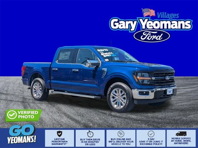 New 2026 Argon Blue Metallic Ford XLT image 1