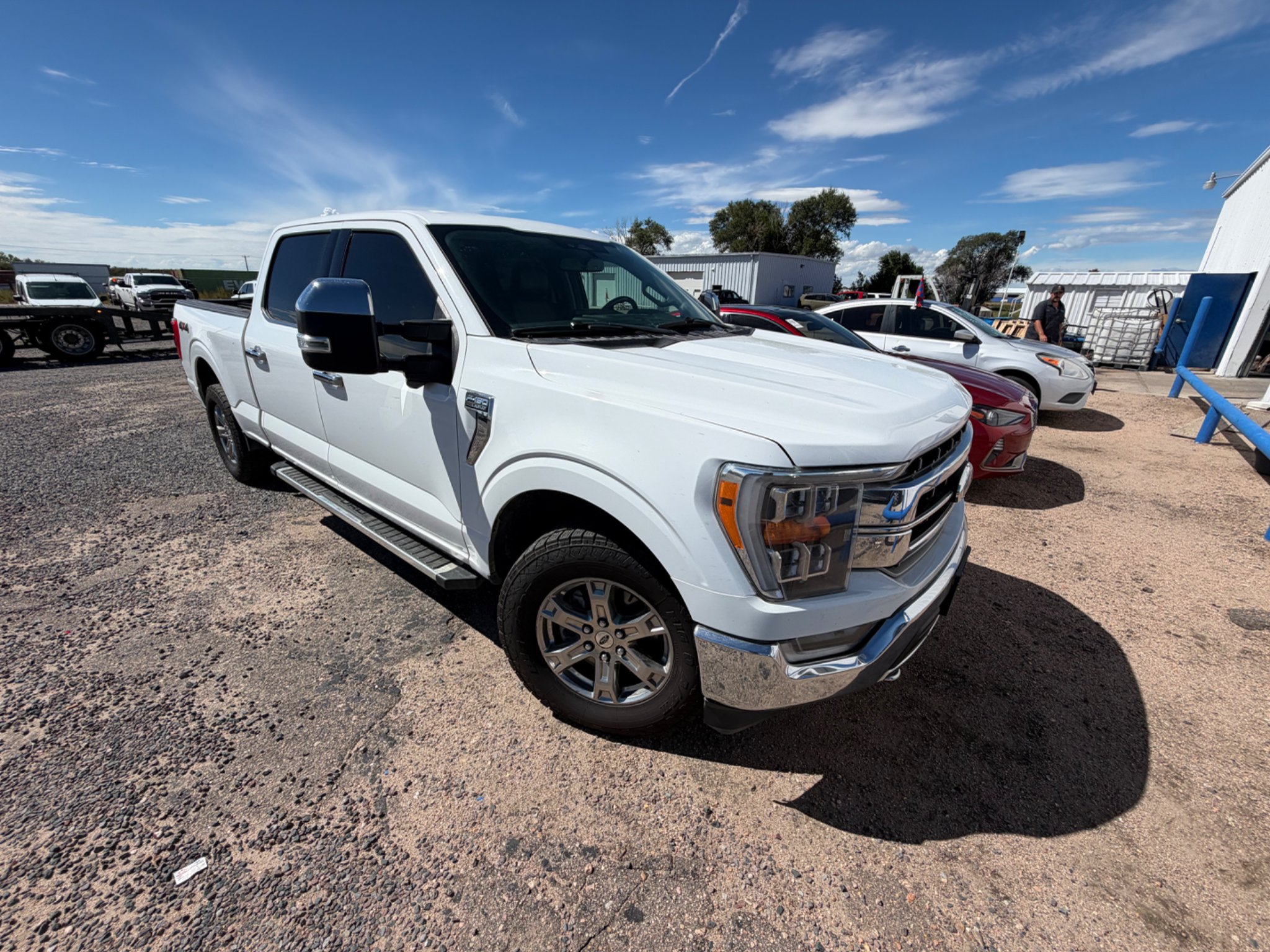 Used 2022 White Ford LARIAT image 3