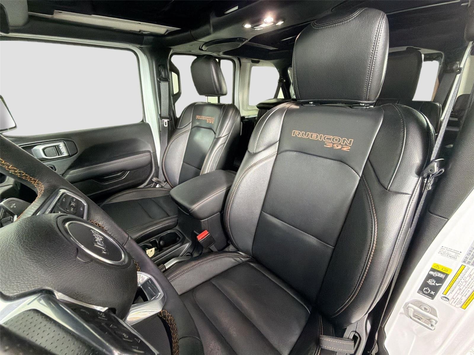 Used 2022 Bright White Jeep Unlimited Rubicon 392 image 19