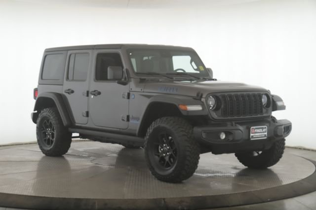 Used 2025 Jeep Wrangler 4xe Willys 4XE with VIN 1C4RJXN6XSW585809 for sale in Findlay, OH