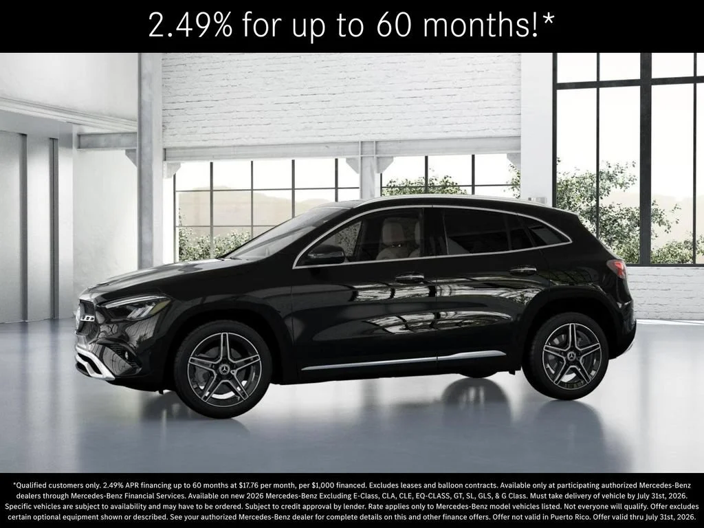 New 2026 Night Black Mercedes-Benz GLA 250 image 78