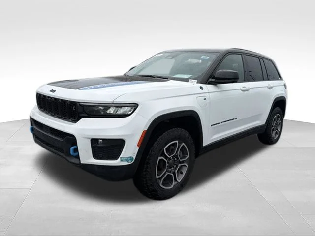 Used 2023 White Jeep Trailhawk 4xe image 8