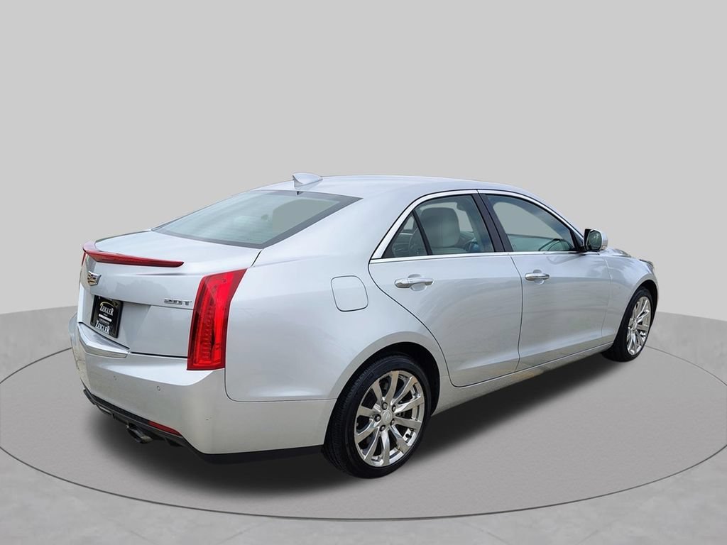 Used 2018 RADIANT SILVER METALLIC Cadillac Luxury AWD image 9