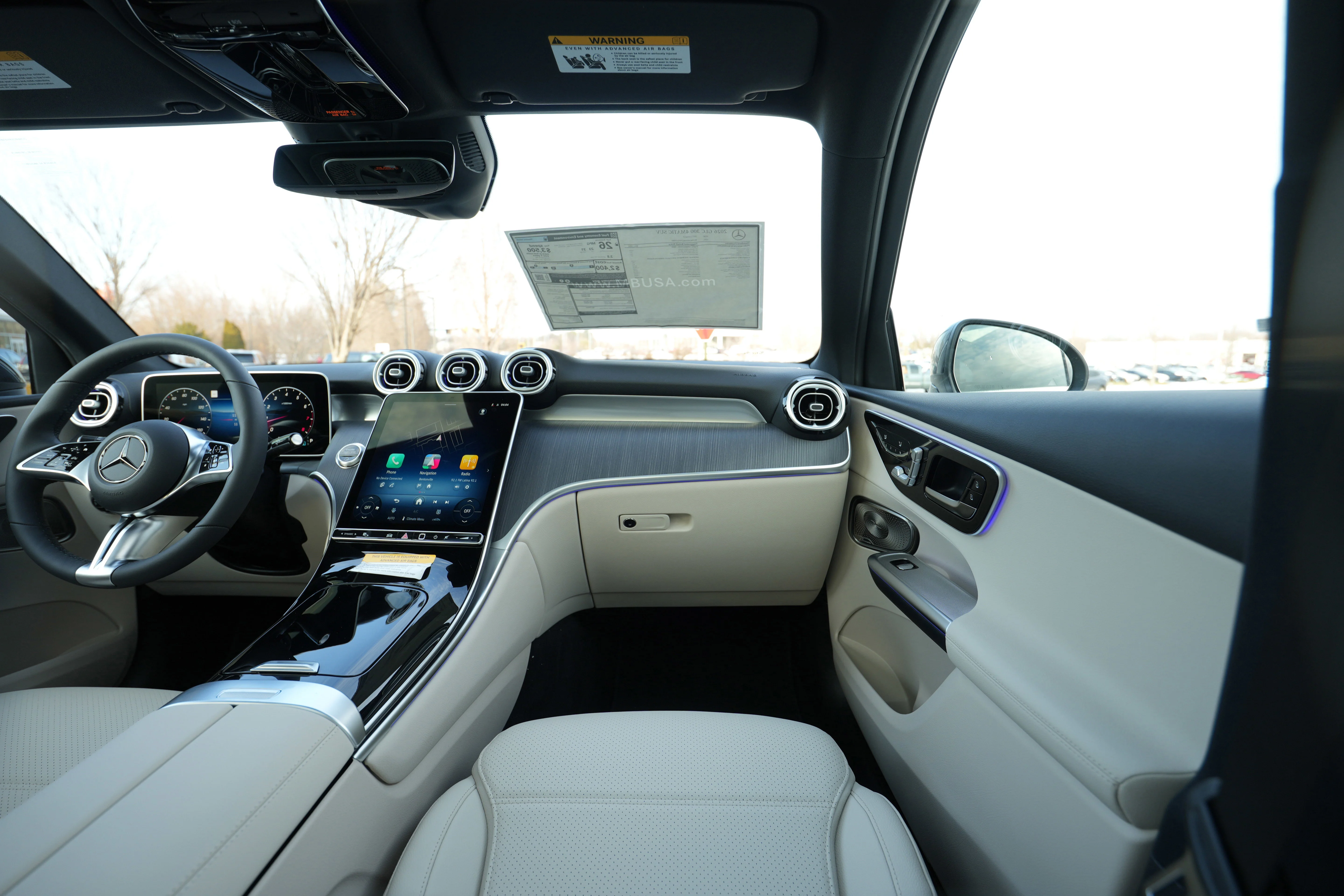 New 2026 OBSIDIAN BLACK Mercedes-Benz GLC 300 image 26