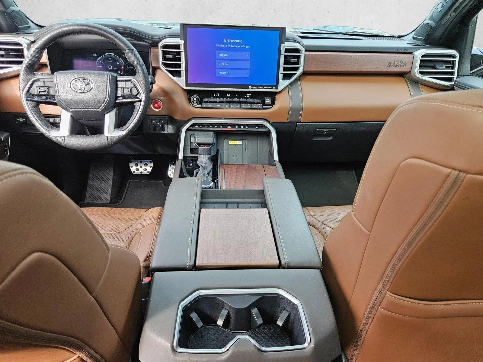 Used 2023 Midnight Black Metallic Toyota 1794 Edition Hybrid image 18