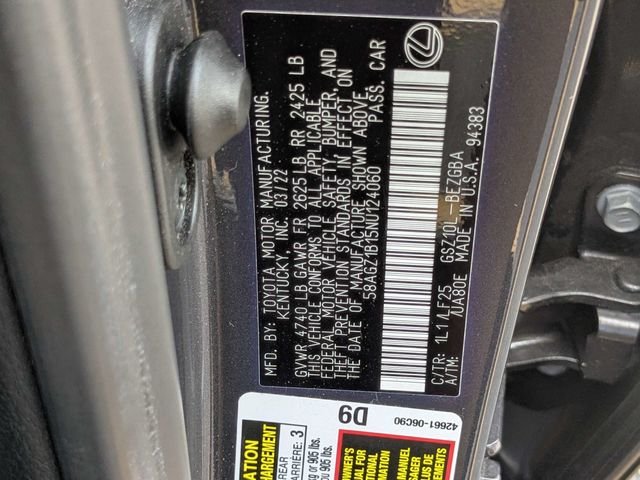 Certified Used 2022 Gray Lexus 350 F Sport image 17