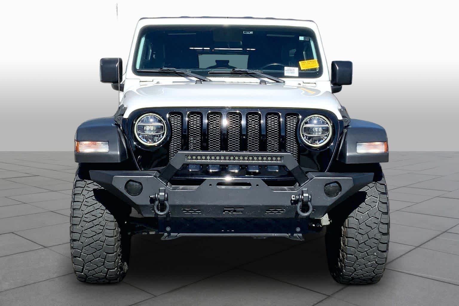 Used 2020 Bright White Clearcoat Jeep Willys Sport image 4