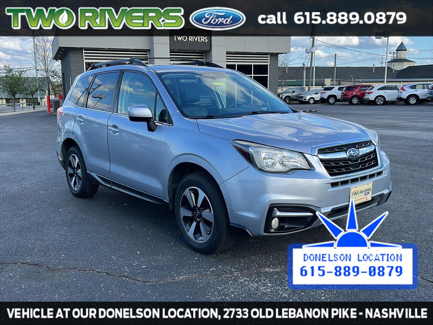 Used 2017 Subaru Forester Limited with VIN JF2SJAJC7HH471775 for sale in Mt. Juliet, TN